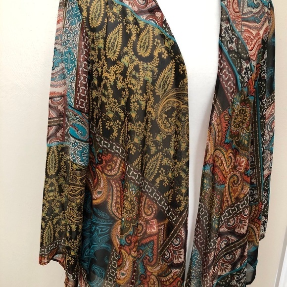 Open Front Jacket Cover Up - Picture 6 of 6